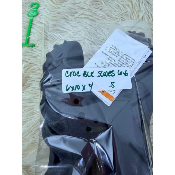 Crocs Echo Slide Dark Gray Chunky Foam Sandals Unisex NWT - Picture 6 of 6